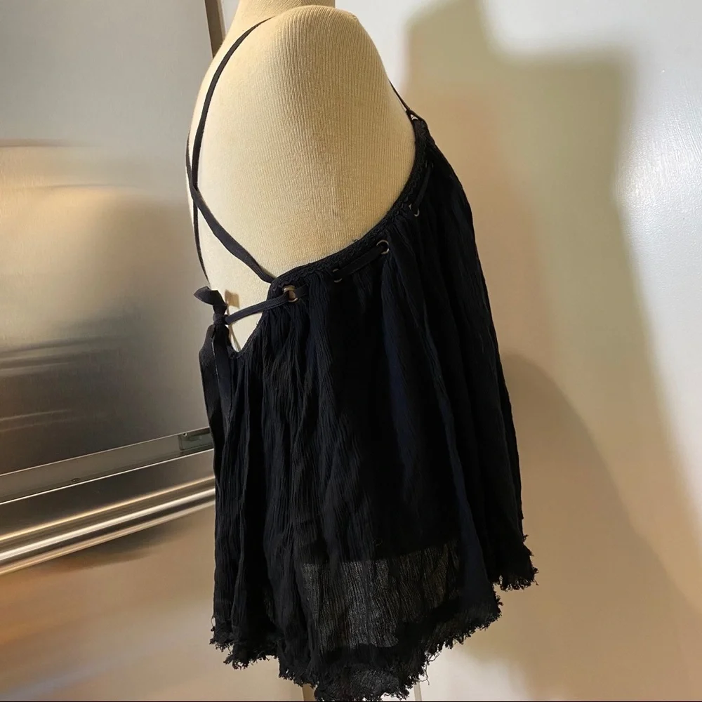 Free People Tie Back Top